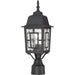 Myhouse Lighting Nuvo Lighting - 60-4929 - One Light Post Lantern - Banyan - Textured Black