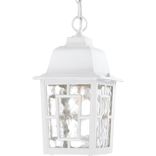 Myhouse Lighting Nuvo Lighting - 60-4931 - One Light Hanging Lantern - Banyan - White