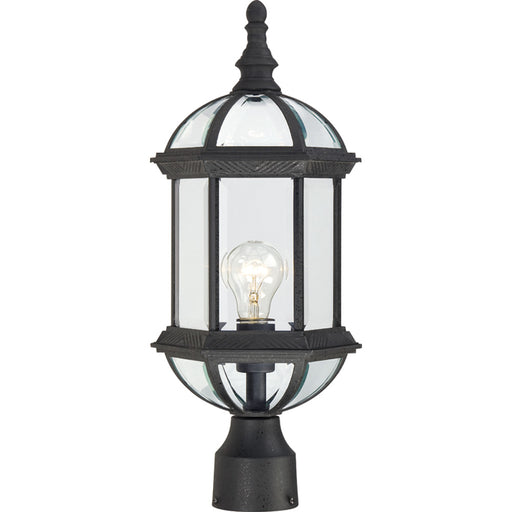Myhouse Lighting Nuvo Lighting - 60-4976 - One Light Post Lantern - Boxwood - Textured Black