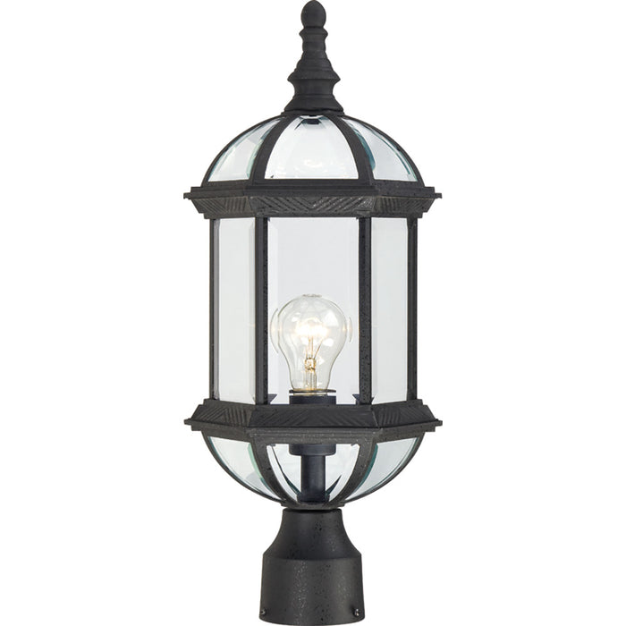 Myhouse Lighting Nuvo Lighting - 60-4976 - One Light Post Lantern - Boxwood - Textured Black