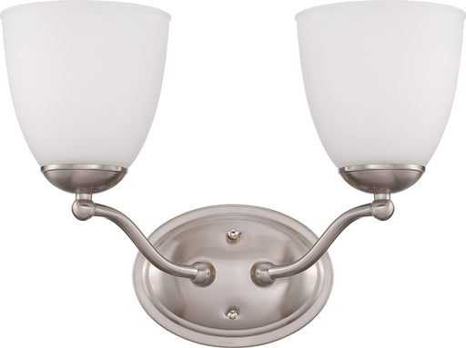 Myhouse Lighting Nuvo Lighting - 60-5032 - Two Light Vanity - Patton - Brushed Nickel