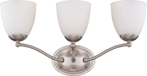 Myhouse Lighting Nuvo Lighting - 60-5033 - Three Light Vanity - Patton - Brushed Nickel