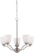 Myhouse Lighting Nuvo Lighting - 60-5035 - Five Light Chandelier - Patton - Brushed Nickel