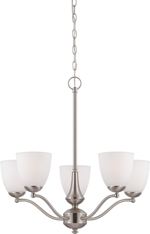 Myhouse Lighting Nuvo Lighting - 60-5035 - Five Light Chandelier - Patton - Brushed Nickel