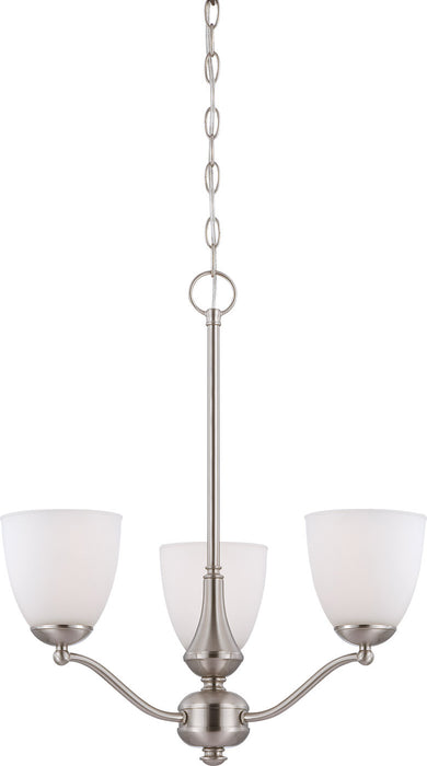 Myhouse Lighting Nuvo Lighting - 60-5036 - Three Light Chandelier - Patton - Brushed Nickel