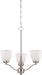 Myhouse Lighting Nuvo Lighting - 60-5036 - Three Light Chandelier - Patton - Brushed Nickel