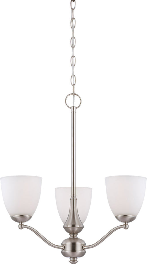 Myhouse Lighting Nuvo Lighting - 60-5036 - Three Light Chandelier - Patton - Brushed Nickel