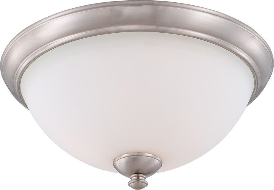 Myhouse Lighting Nuvo Lighting - 60-5041 - Three Light Flush Mount - Patton - Brushed Nickel