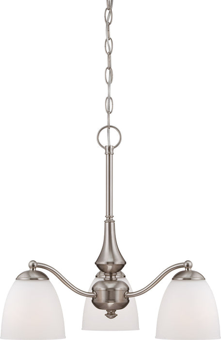 Myhouse Lighting Nuvo Lighting - 60-5042 - Three Light Chandelier - Patton - Brushed Nickel