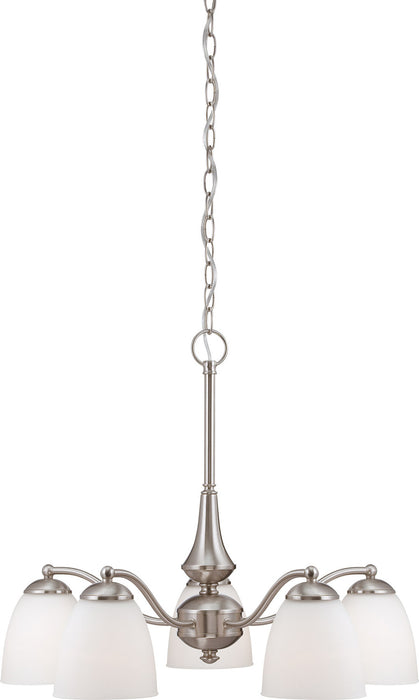 Myhouse Lighting Nuvo Lighting - 60-5043 - Five Light Chandelier - Patton - Brushed Nickel