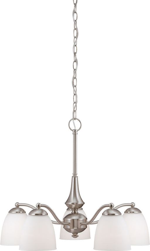 Myhouse Lighting Nuvo Lighting - 60-5043 - Five Light Chandelier - Patton - Brushed Nickel