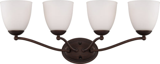 Myhouse Lighting Nuvo Lighting - 60-5134 - Four Light Vanity - Patton - Prairie Bronze