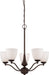 Myhouse Lighting Nuvo Lighting - 60-5135 - Five Light Chandelier - Patton - Prairie Bronze