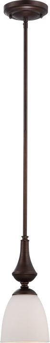 Myhouse Lighting Nuvo Lighting - 60-5137 - One Light Mini Pendant - Patton - Prairie Bronze