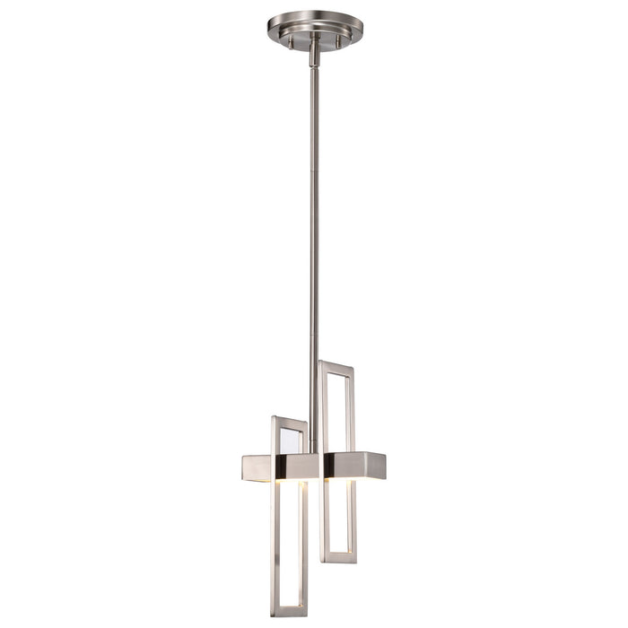 Myhouse Lighting Nuvo Lighting - 62-106 - LED Pendant - Frame - Brushed Nickel