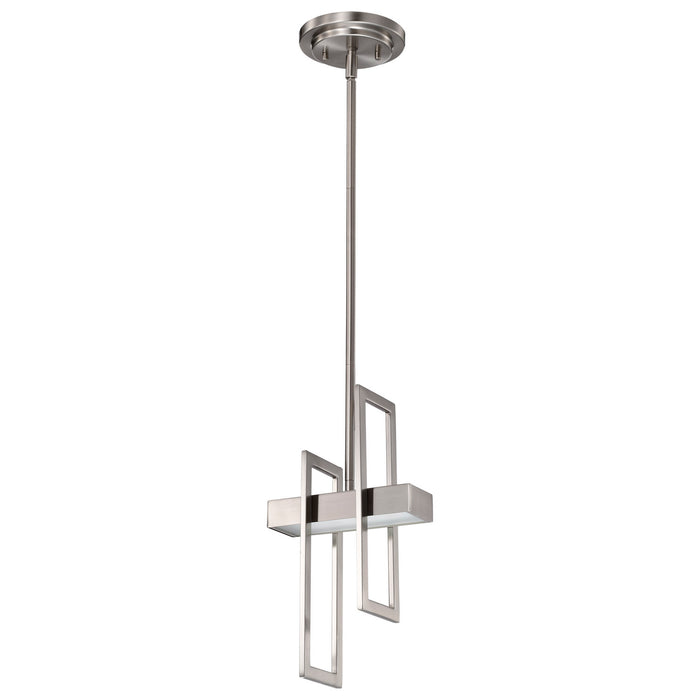 Myhouse Lighting Nuvo Lighting - 62-106 - LED Pendant - Frame - Brushed Nickel