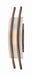 Myhouse Lighting Nuvo Lighting - 62-122 - LED Wall Sconce - Trax - Hazel Bronze