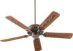 Myhouse Lighting Quorum - 143525-86 - 52"Patio Fan - Estate Patio - Oiled Bronze