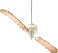 Myhouse Lighting Quorum - 28682-70 - 68"Ceiling Fan - Turner - Persian White