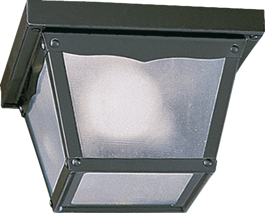 Myhouse Lighting Quorum - 3080-7-15 - One Light Ceiling Mount - 3080 Ceiling Mounts - Black