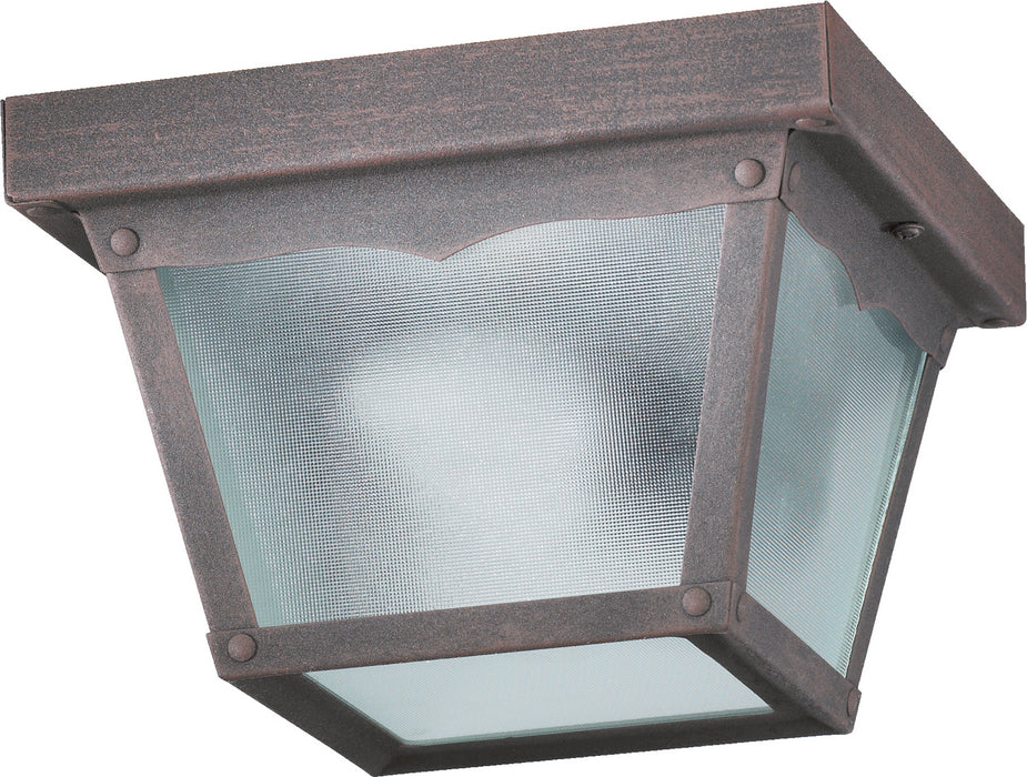 Myhouse Lighting Quorum - 3080-7-5 - One Light Ceiling Mount - 3080 Ceiling Mounts - Rust