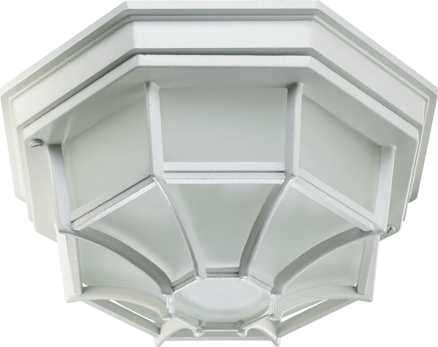 Myhouse Lighting Quorum - 3086-11-6 - One Light Ceiling Mount - 3086 Ceiling Mounts - White