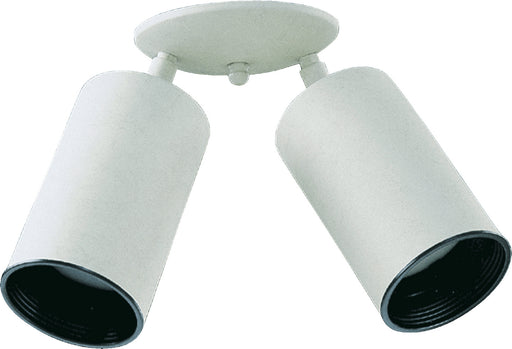 Myhouse Lighting Quorum - 3128-2-6 - Two Light Ceiling Mount - 3128 Bullet Fixtures - White