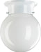 Myhouse Lighting Quorum - 3308-6-6 - One Light Ceiling Mount - Ball Ceiling Mounts - White