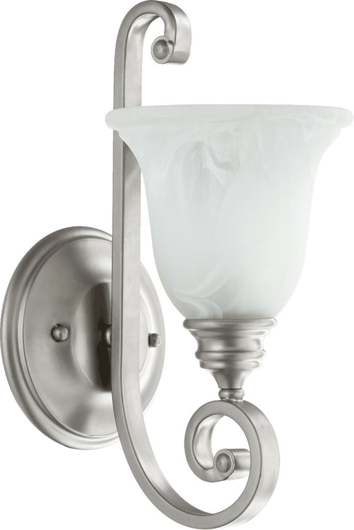 Myhouse Lighting Quorum - 5454-1-64 - One Light Wall Mount - Bryant - Classic Nickel