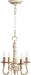 Myhouse Lighting Quorum - 6006-4-70 - Four Light Chandelier - Salento - Persian White