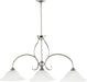 Myhouse Lighting Quorum - 6510-3-64 - Three Light Island Pendant - Spencer - Classic Nickel