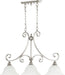 Myhouse Lighting Quorum - 6554-3-64 - Three Light Island Pendant - Bryant - Classic Nickel