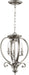 Myhouse Lighting Quorum - 6754-3-64 - Three Light Dual Mount - Bryant - Classic Nickel