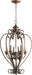 Myhouse Lighting Quorum - 6854-9-86 - Nine Light Entry Pendant - Bryant - Oiled Bronze