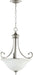 Myhouse Lighting Quorum - 8154-3-64 - Three Light Pendant - Bryant - Classic Nickel