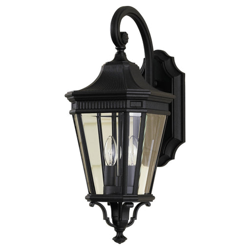 Myhouse Lighting Generation Lighting - OL5401BK - Two Light Outdoor Fixture - Cotswold Lane - Black