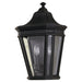 Myhouse Lighting Generation Lighting - OL5403BK - Two Light Outdoor Fixture - Cotswold Lane - Black