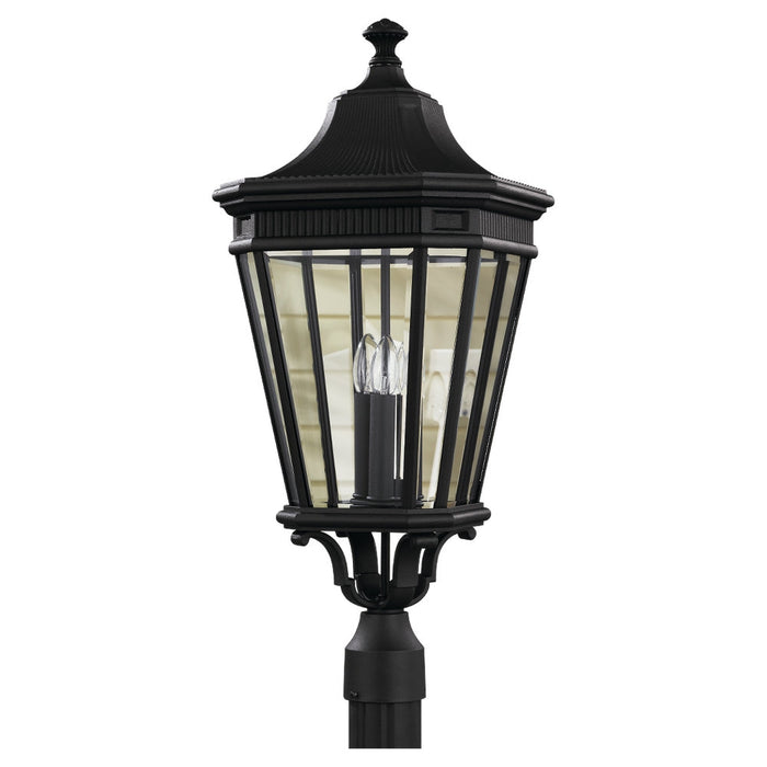 Myhouse Lighting Generation Lighting - OL5408BK - Three Light Outdoor Fixture - Cotswold Lane - Black