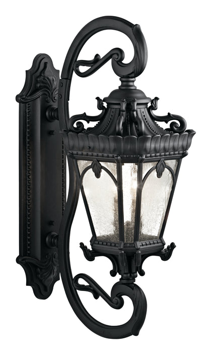 Myhouse Lighting Kichler - 9359BKT - Four Light Outdoor Wall Mount - Tournai - Textured Black