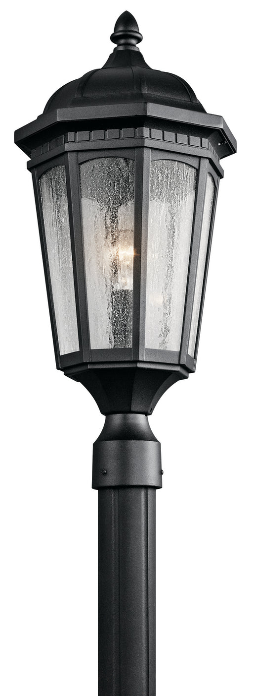 Myhouse Lighting Kichler - 9532BKT - One Light Outdoor Post Mount - Courtyard - Textured Black