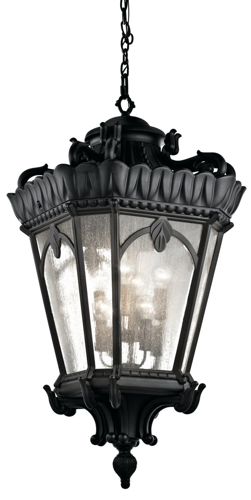 Myhouse Lighting Kichler - 9568BKT - Eight Light Outdoor Pendant - Tournai - Textured Black