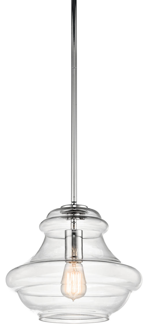 Myhouse Lighting Kichler - 42044CH - One Light Pendant - Everly - Chrome