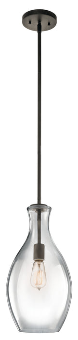 Myhouse Lighting Kichler - 42047OZ - One Light Pendant - Everly - Olde Bronze