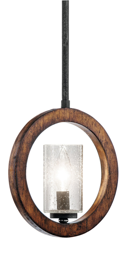 Myhouse Lighting Kichler - 43189AUB - One Light Mini Pendant/Wall Mount - Grand Bank - Auburn Stained Finish