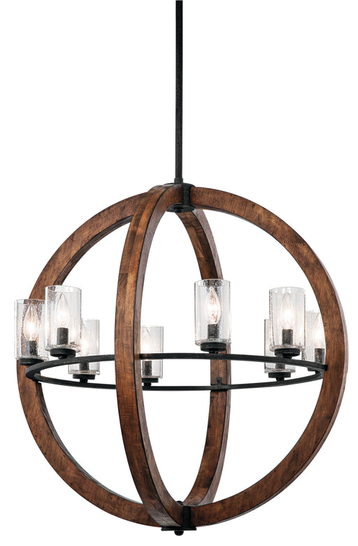 Myhouse Lighting Kichler - 43190AUB - Eight Light Chandelier - Grand Bank - Auburn Stained Finish