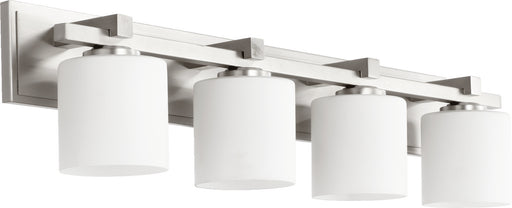 Myhouse Lighting Quorum - 5369-4-65 - Four Light Vanity - 5369 Vanities - Satin Nickel