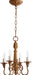 Myhouse Lighting Quorum - 6006-4-94 - Four Light Chandelier - Salento - French Umber