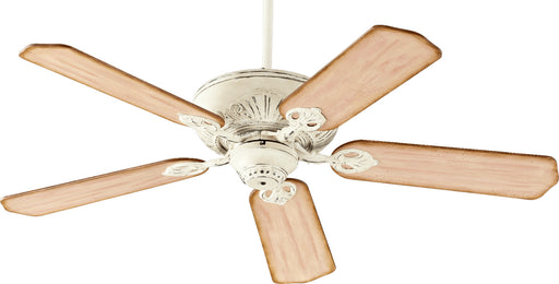 Myhouse Lighting Quorum - 78525-70 - 52"Ceiling Fan - Chateaux - Persian White