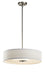 Myhouse Lighting Kichler - 42121NI - Three Light Pendant/Semi Flush Mount - No Family - Brushed Nickel