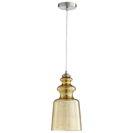 Myhouse Lighting Cyan - 05723 - One Light Pendant - Leone - Satin Nickel